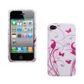 Premium iPhone 4/ 4S Butterfly and Flowers Protector Case