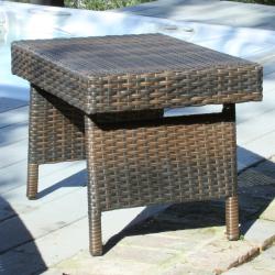 Outdoor Wicker Folding Table
