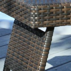 Outdoor Wicker Folding Table