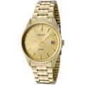 Seiko Men's Gold Dial Goldtone Stainless Steel Watch