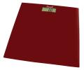 Escali B180SRR Rio Red Glass Platform Bathroom Scale