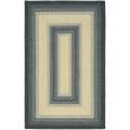 Hand-woven Reversible Multicolor Braided Rug (8' x 10')