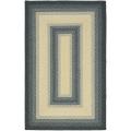 Hand-woven Reversible Multicolor Braided Rug (9' x 12')
