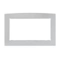 GE JX2030SMSS Stainless Steel 30-inch Deluxe Built-in Trim Kit for Countertop Microwave
