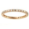 14k Rose Gold 1/2ct TDW Diamond Eternity Ring (H-I, I2-I3)