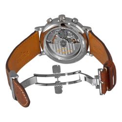 Longines Men's 'Heritage' Silver Dial Chronograph Watch