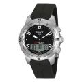 Tissot Men's 'T-Touch II' Black Dial Multi-Function Watch