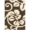 Handmade Soho Brown/ Ivory New Zealand Wool Rug (2' x 3')