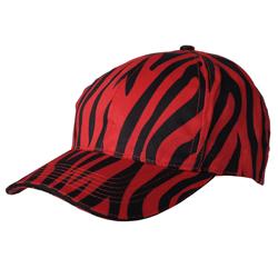 Journee Collection Women's Zebra Print Baseball Cap