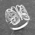 Sterling Silver Butterfly Ring (Thailand)
