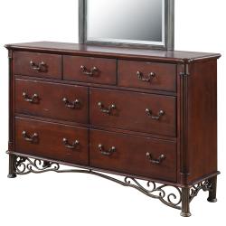LeAnn Cherry Dresser and Mirror