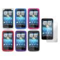 Premium HTC Inspire 4G Silicone Case with Screen Protector