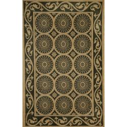 Tiles Black Rug (3'3 x 4'11)