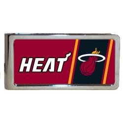 Simran Miami Heat Stainless Steel Money Clip