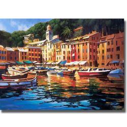 Michael OToole 'Portofino Collection' 3-piece Canvas Art Set