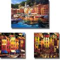 Michael OToole 'Portofino Collection' 3-piece Canvas Art Set