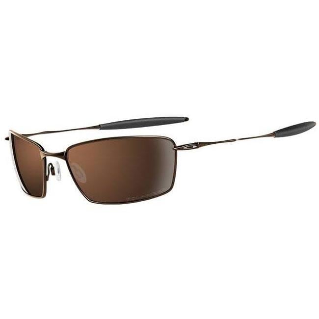 Oakley Unisex Whisker TI Square Burnt Copper Sport Sunglasses