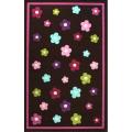 Alexa Playtime Multi Color Dots Kids Rug (4'5 x 6'9)