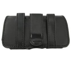 Leather Case w/ Screen Protector for LG LN510 Rumor Touch