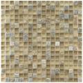 Somertile Reflections Mini-Suffolk Stone and Glass Mosaic Tiles (Pack of 10)