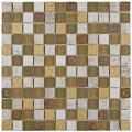 Somertile Basilica 1-inch Milano Stone and Glass Mosaic Tiles (Pack of 10)