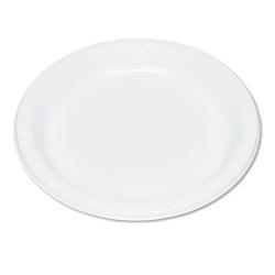 Tablemate 9-inch White Plastic Plates (Case of 125)