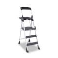 Cosco 3-step Aluminum Black Folding Step Stool