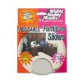 Master Caster Beige 5-inch Round Furniture Sliders (Pack of 4)