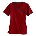 IguanaMed Women's Cross Over Macintosh Red Top