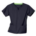 IguanaMed Women's Notch Neck Newport Navy 2-pocket Scrub Top