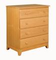 DaVinci Ryan 4 Drawer Dresser in Oak
