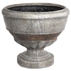 SomerTile Mediterranean Stoneware 15x13-inch Milano Planter