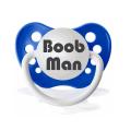 Personalized Pacifiers Boob Man Pacifier in Blue