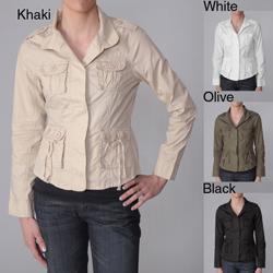 Ci Sono by Journee Junior's Four Pocket Long-sleeve Jacket