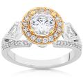 18k Two-tone Gold 1 3/4ct TDW Diamond Ring (F-G, I1-I2)