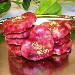 Oma Gisi's Raspberry Glazed Butter Cookies (Box of 24)