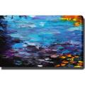 'Abstract Lake' Giclee Print Canvas Art