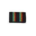 Cotton Rasta Stripe Tri-fold Wallet (Nepal)