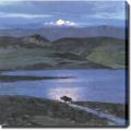 'Mountain and Lake' Giclee Canvas Art