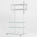 Buck Glass Flat Screen Mount TV Stand