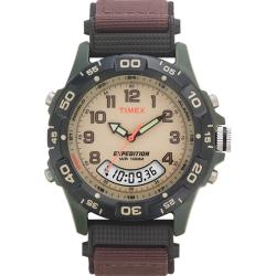 Timex Men's T45181 Expedition Analog-Digital CAT Fast Wrap Velcro Strap Watch