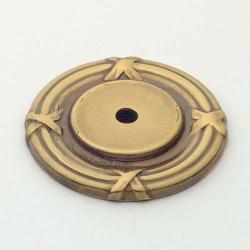 Classic Brass St. George Collection Polished Antique Backplates (Pack of 3)