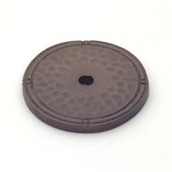 Classic Brass Arts and Crafts Collection Aged Bronze Backplates (Pack of 3)