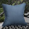 Kate Outdoor Sunnyside Marine Grey Pillows (Set of 2)