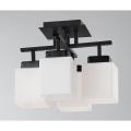 Otis Designs 4-light Black Flush-mount Chandelier