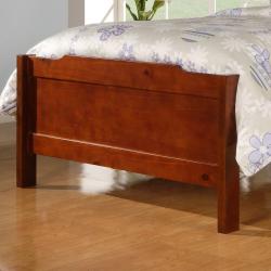 Simone Mahogany Twin-size Captain Bed