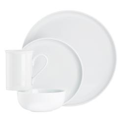 Dansk Arabesque White 4-piece Place Setting