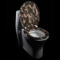 Camouflage Designer Melamine Toilet Seat Cover