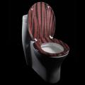 Tiger Skin Print Designer Melamine Toilet Seat Cover