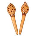 Mate Gourd 'Latin Dance' Maracas Pair (Peru)